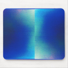 青とターコイズデザイン マウスパッド
