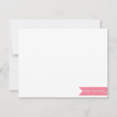 青とティール(緑がかった色)の雪片予測とアドバイスカード 招待状 (裏面)