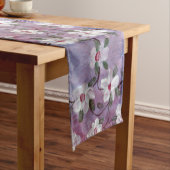 青とテッドのフローラ ロングテーブルランナー (インサイチュ)