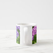 青とピンクのあじさいエスプレッソマグ エスプレッソカップ (裏面)