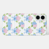 青とピンクのあじさい Case-Mate iPhoneケース (裏面 (横))