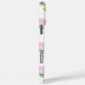 青とピンクのあじさい Case-Mate iPhoneケース (裏面 / 右)