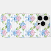 青とピンクのあじさい Case-Mate iPhoneケース (裏面 (横))