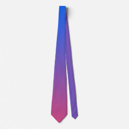 青とピンクのグラデーシグラデーションョン ネクタイ