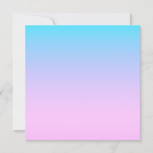 青とピンクのグラデーション背景 (正面)