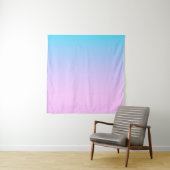 青とピンクのグラデーション背景 タペストリー (インサイチュ)