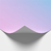 青とピンクのグラデーション背景 ラッピングペーパー (角)