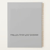 青とピンクのペルシアのスタープランナー プランナー手帳 (裏面)