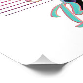 青とピンクのレトロ80年代のポスターに戻る ポスター (コーナー)