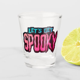 青とピンクの不気味ハロウィンパンを手に入れよう ショットグラス
