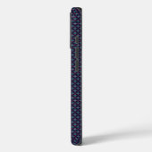 青とピンクの幾何学模様のスマホケース Case-Mate iPhoneケース (裏面 / 左)