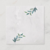 青とピンクの水の色のエンクロージャカード エンクロージャーカード (裏面)