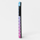 青とピンクの水玉模様結婚式の引き出物 Case-Mate iPhoneケース (裏面/左)