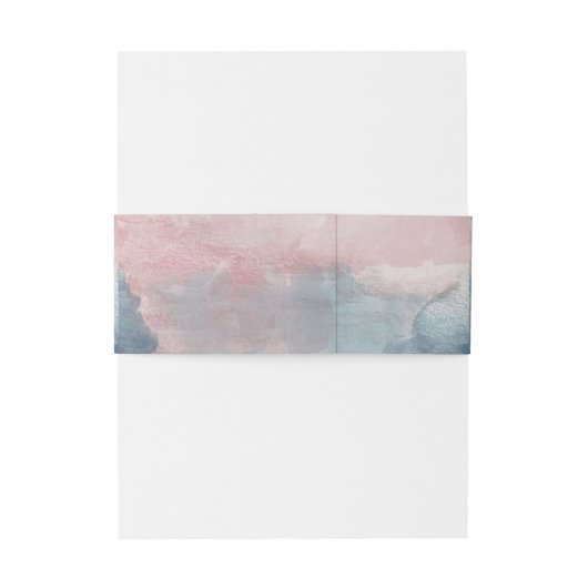 青とピンクの水色 招待状ベリーバンド (裏面例)