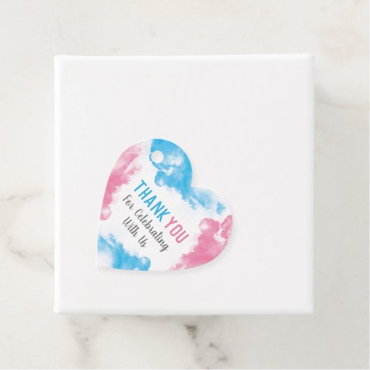 青とピンクの煙爆弾を明らかにしてくれてありがとう フェイバータグ (インサイチュ)