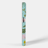 青とピンクの砂漠のフローラ電話ケース Case-Mate iPhoneケース (裏面 / 右)