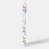 青とピンクの紫陽花ストライプ Case-Mate iPhoneケース (裏面 / 右)