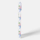 青とピンクの紫陽花ストライプ Case-Mate iPhoneケース (裏面 / 右)