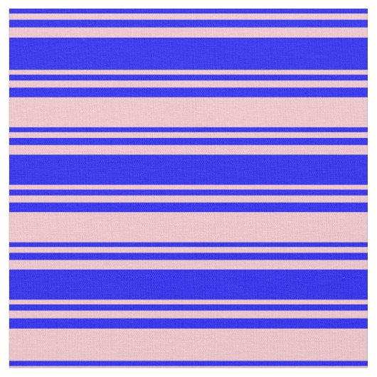 青とピンクの線のパターン ファブリック (クローズアップ)