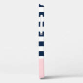 青とピンクの航海のiPhoneケモノグラムのース Case-Mate iPhoneケース (裏面 / 左)