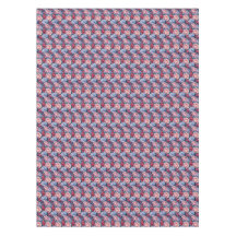 青とピンクの花