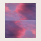 青とピンクの雲 名刺 (外部フラット)
