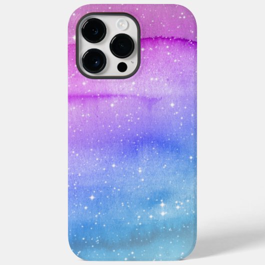 青とピンクの電話 Case-Mate iPhoneケース (裏面)