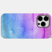 青とピンクの電話 Case-Mate iPhoneケース (裏面 (横))