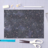 青とピンク星空の天の赤ちゃんシャワー 薄葉紙 (クラフト)