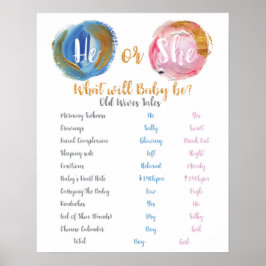 青とピンク老妻の物語ポスター ポスター