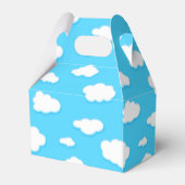 青とフワフワの白い雲の空 – お気に入りボックス フェイバーボックス (裏面サイド)