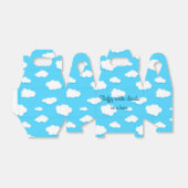 青とフワフワの白い雲の空 – お気に入りボックス フェイバーボックス (折り畳みなし)