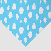 青とフワフワの白い雲の空 – ペーパーショップ 薄葉紙 (詳細)