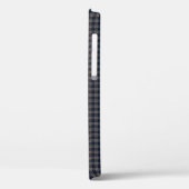 青とベージュの格子模様 Case-Mate iPhoneケース (裏面 / 左)