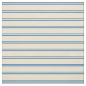 青とベージュの色のパターン ファブリック (見本)