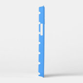 青とモダン白の水玉模様 Case-Mate iPhoneケース (裏面 / 右)