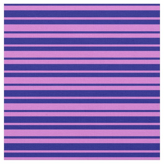 青とランストライプのド/ライニング模様 ファブリック (クローズアップ)