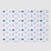 青と名門私立校風の白かぼちゃしょうがジャース秋 薄葉紙 (正面)