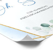 青と救済金ゴールドは、愛をキャプチャああスナップ ポスター (角)