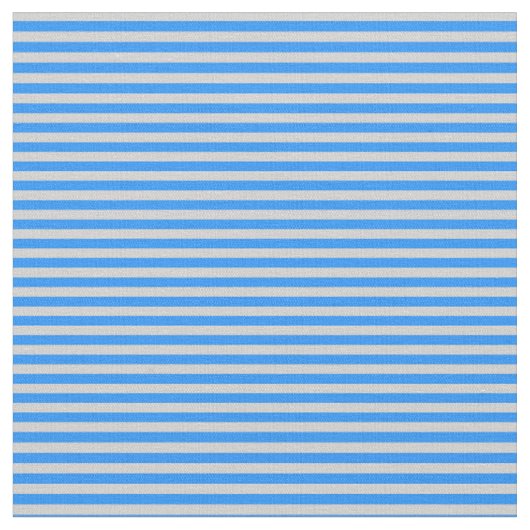 青と明るい灰色の線のパターン ファブリック (クローズアップ)