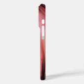 青と桃の絵を描渦巻き – ソフト抽象芸術パターン Case-Mate iPhoneケース (裏面 / 左)