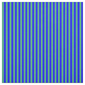 青と海の緑の線のパターン ファブリック (見本)