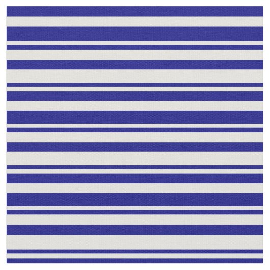 青と淡いシアンの線パターン ファブリック (クローズアップ)