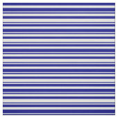 青と淡いシアンの線パターン ファブリック (見本)