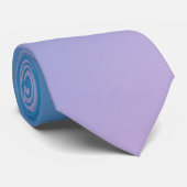 青と淡いピンクのグラデーションオムブレ ネクタイ (ロール)