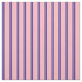青と淡いピンク色のパターン ファブリック (見本)