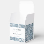 青と灰色のタイルスペインのの優先ボックス フェイバーボックス (オープン)