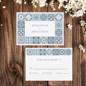 青と灰色のタスペインのイル