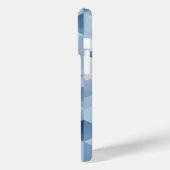 青と灰色の三角形 Case-Mate iPhoneケース (裏面 / 左)