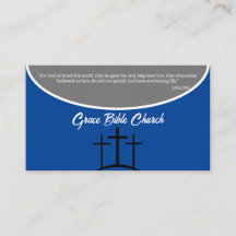 青と灰色の十字架またはディーコン教会